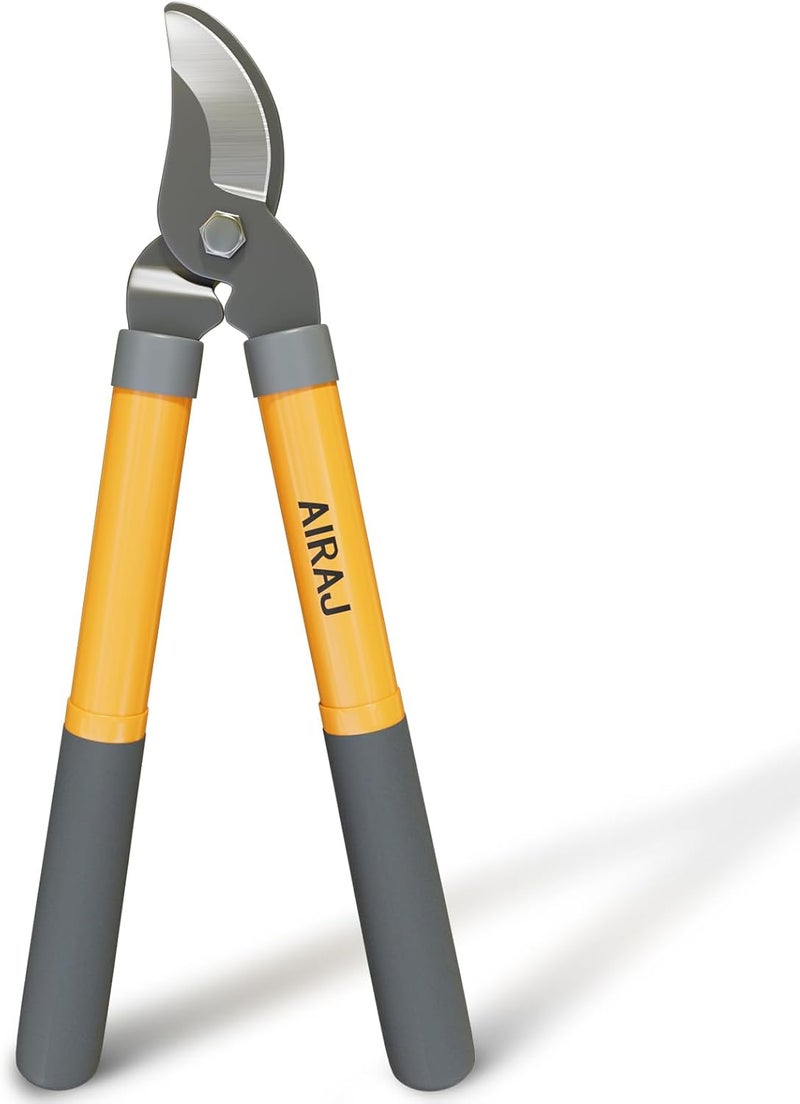 AIRAJ Bypass Loppers for Gardening | 16 Inch Garden Shears | SK5 High Carbon Steel Blade | Plants, Flowers and Tree Trimmer | Pruning Shears | Branch Cutter | Garden Loppers | Cutting 1.5” MAX - Image 1